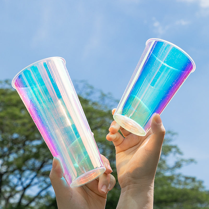 IML Plastic Bubble Cup Rainbow