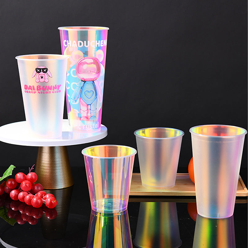 IML Plastic Bubble Cup Rainbow