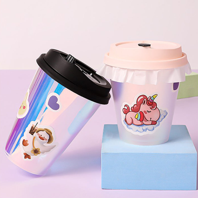 IML Plastic Bubble Cup Rainbow
