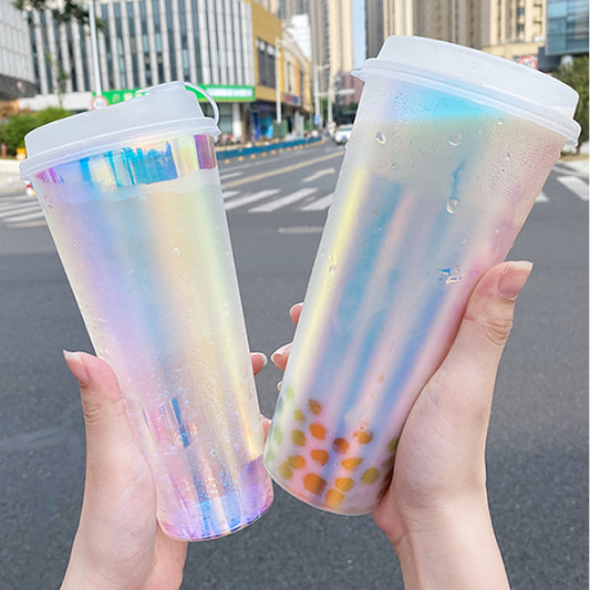 IML Plastic Bubble Cup Rainbow