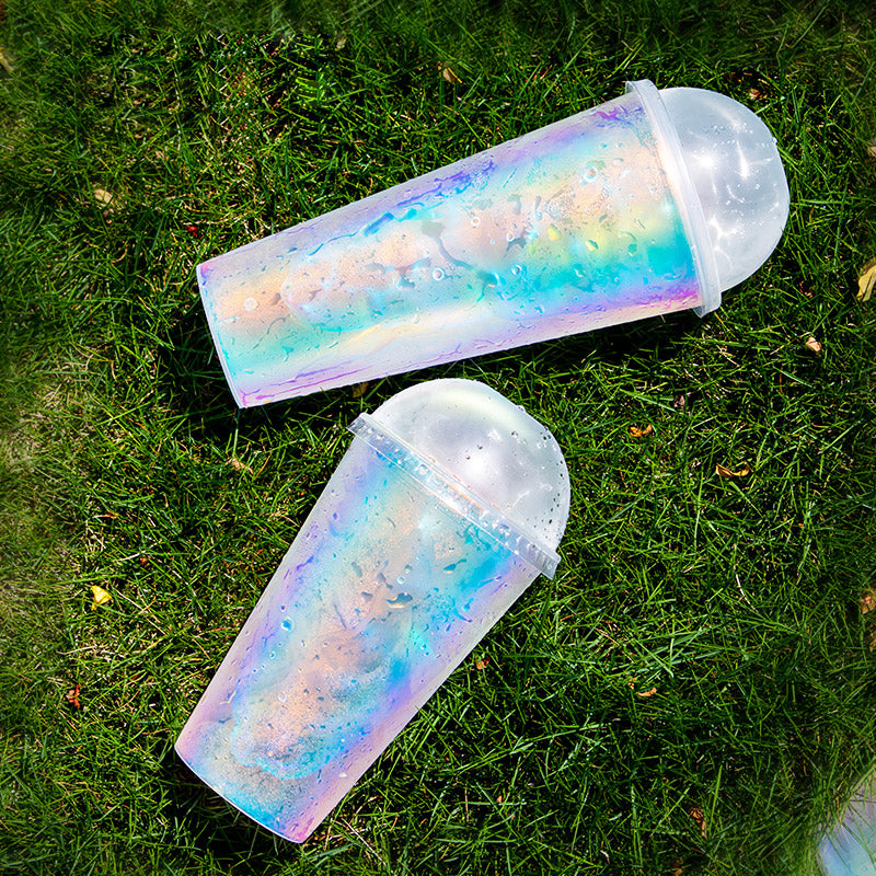 IML Plastic Bubble Cup Rainbow
