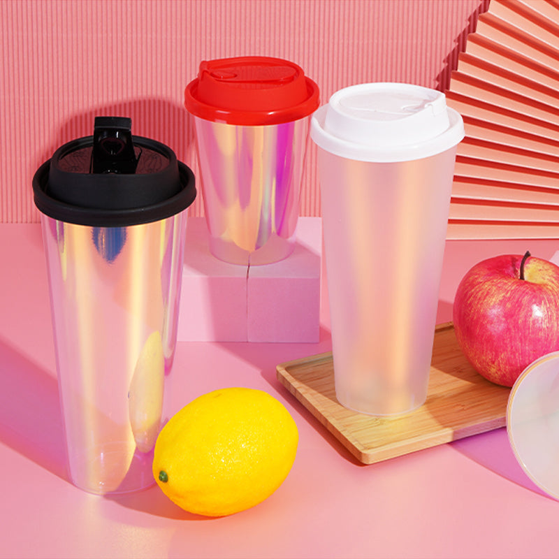 IML Plastic Bubble Cup Rainbow