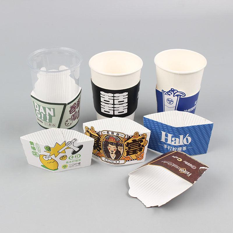 Irregular Ripple Corrugated Cup Sleeve