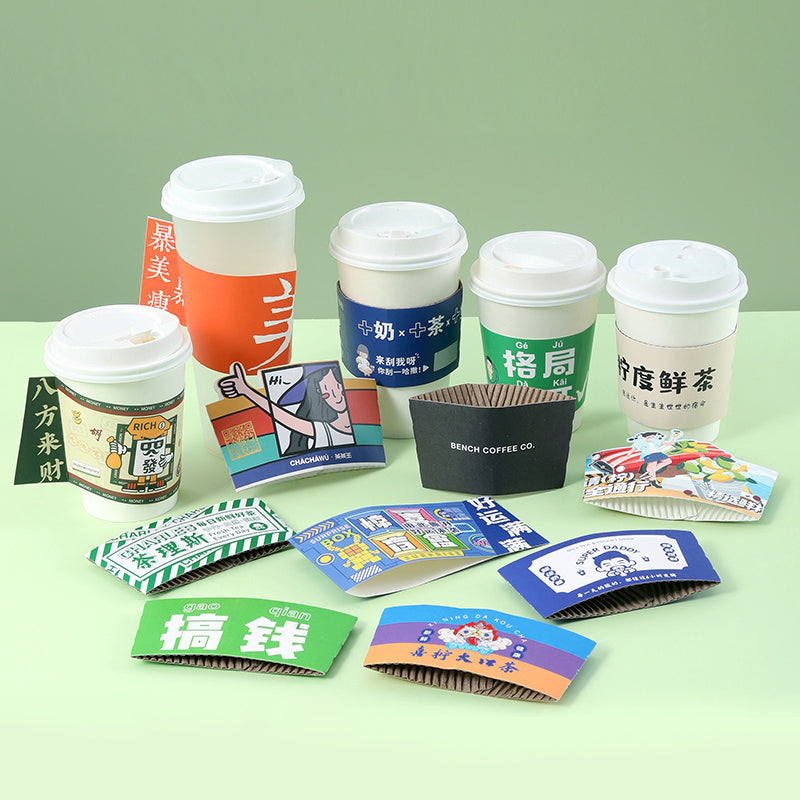 Irregular Ripple Corrugated Cup Sleeve