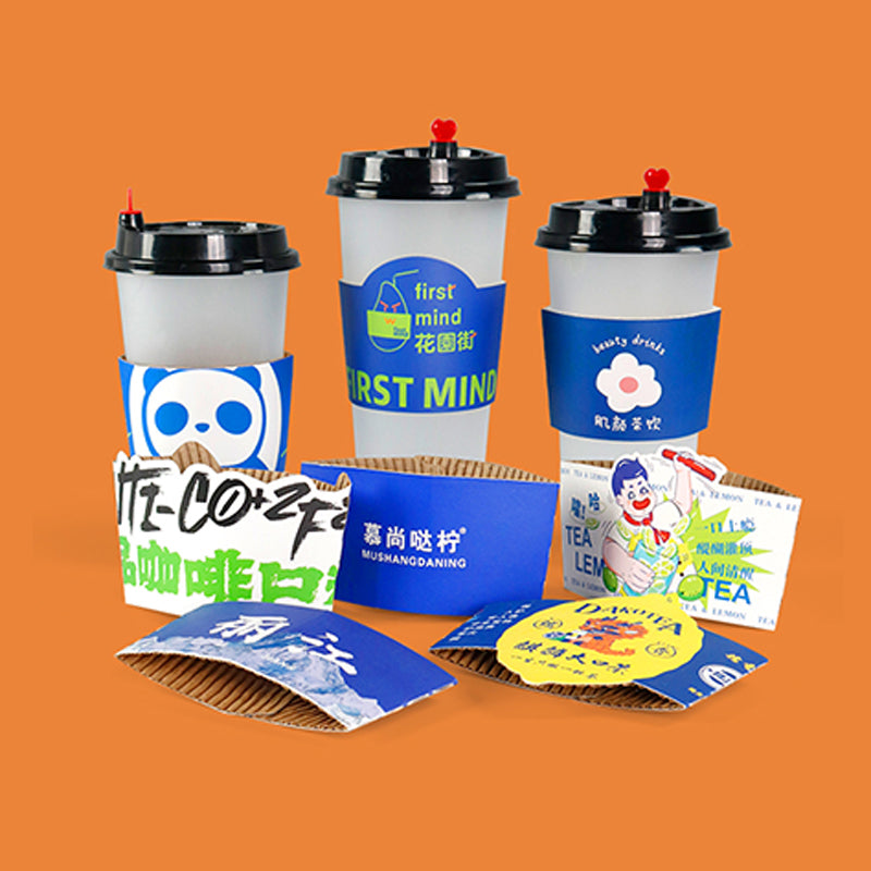 Irregular Ripple Corrugated Cup Sleeve