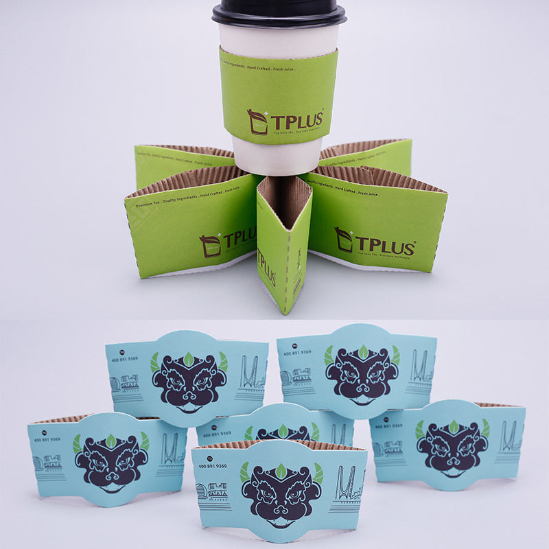 Irregular Ripple Corrugated Cup Sleeve