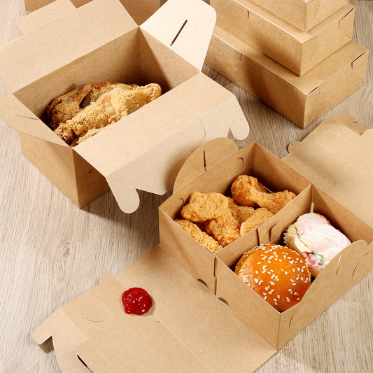 Kraft Paper Food Container