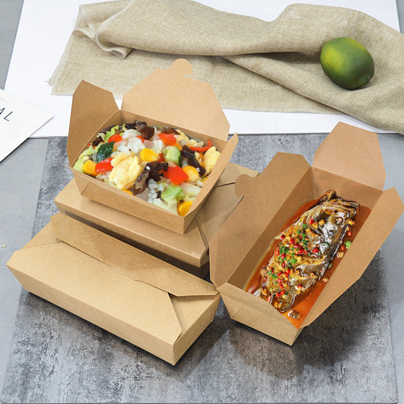 Kraft Paper Food Container