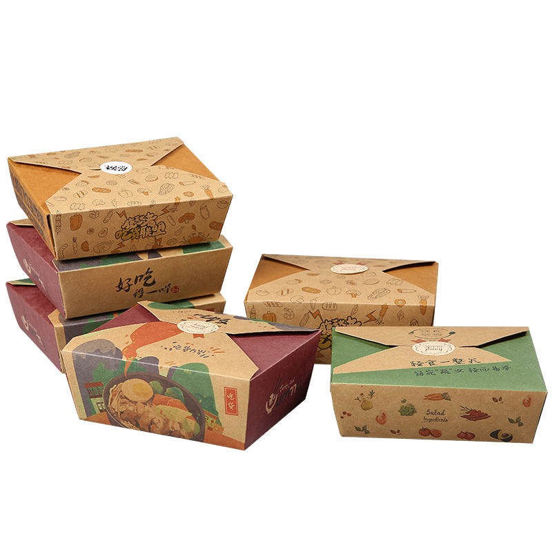 Kraft Paper Food Container