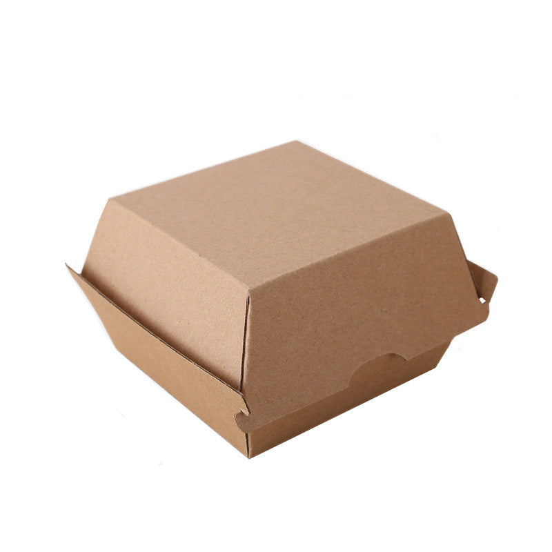 Kraft Paper Hamburger box