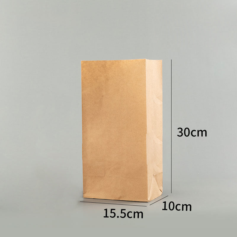 Kraft Square-bottom Paper Bag