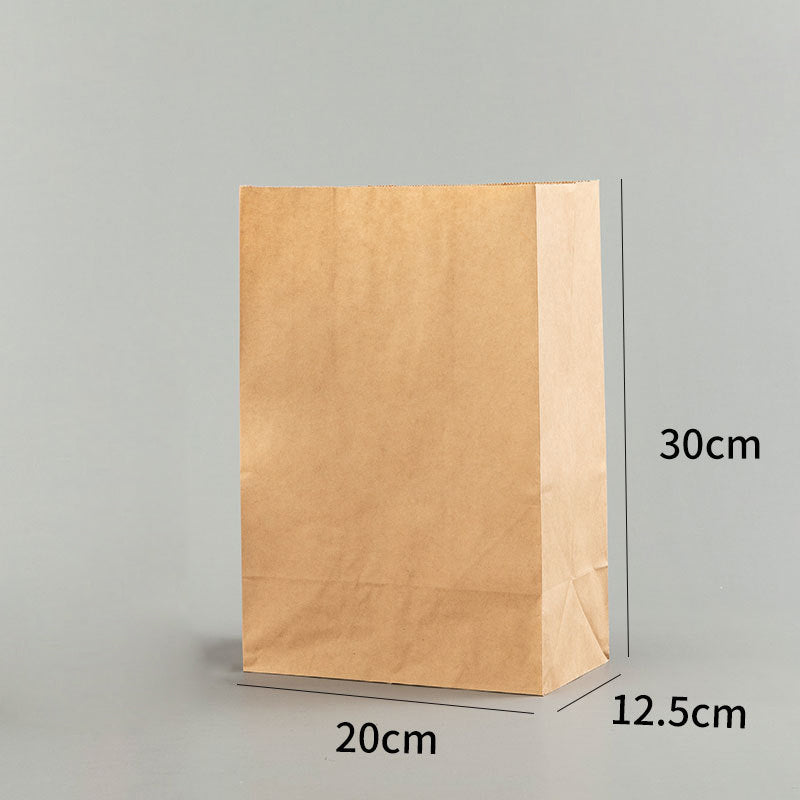 Kraft Square-bottom Paper Bag