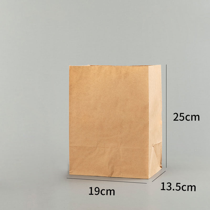 Kraft Square-bottom Paper Bag