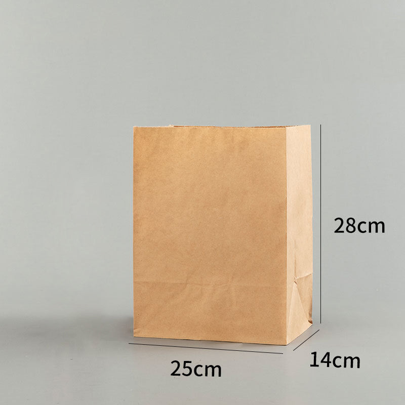 Kraft Square-bottom Paper Bag