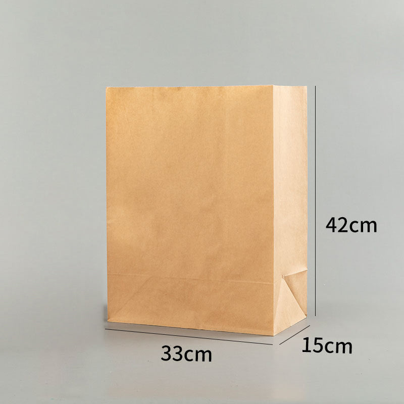 Kraft Square-bottom Paper Bag
