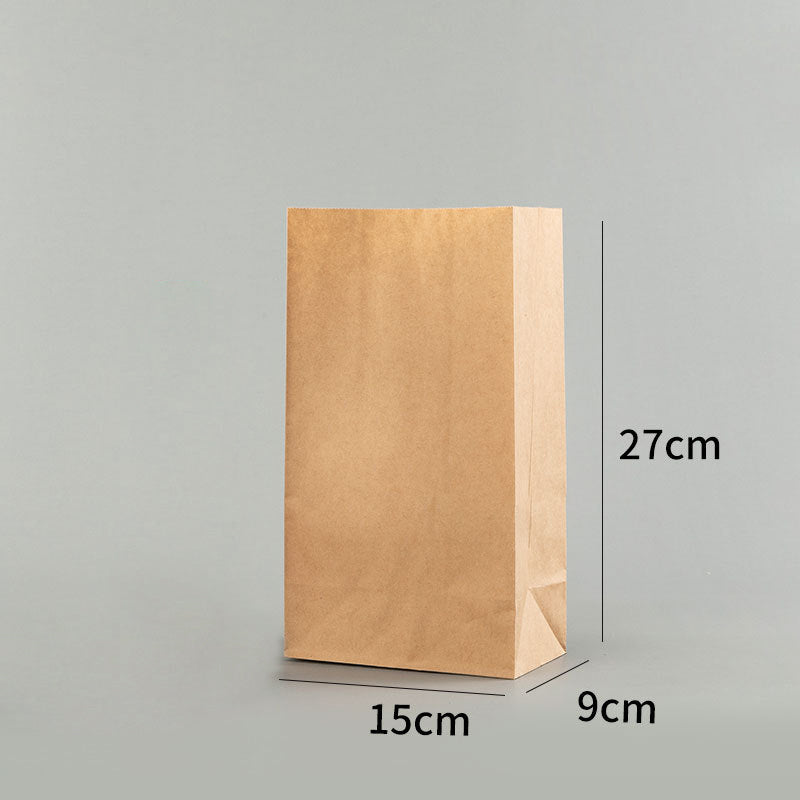 Kraft Square-bottom Paper Bag