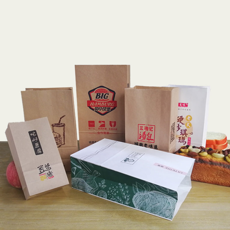 Kraft Square-bottom Paper Bag