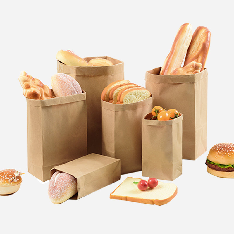 Kraft Square-bottom Paper Bag