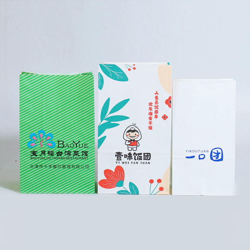 Kraft Square-bottom Paper Bag