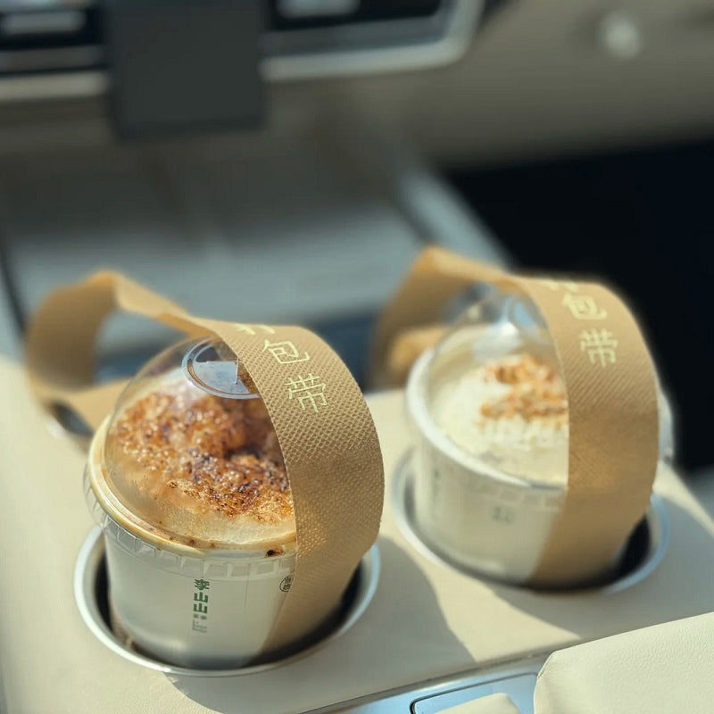 Non-woven Bubble Tea Cup Handle