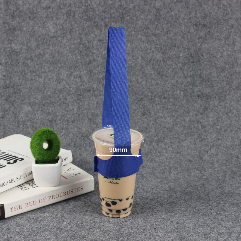 Non-woven Bubble Tea Cup Handle