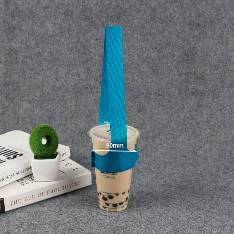 Non-woven Bubble Tea Cup Handle