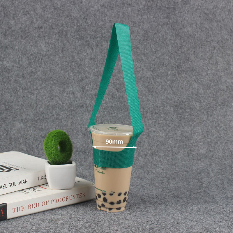 Non-woven Bubble Tea Cup Handle