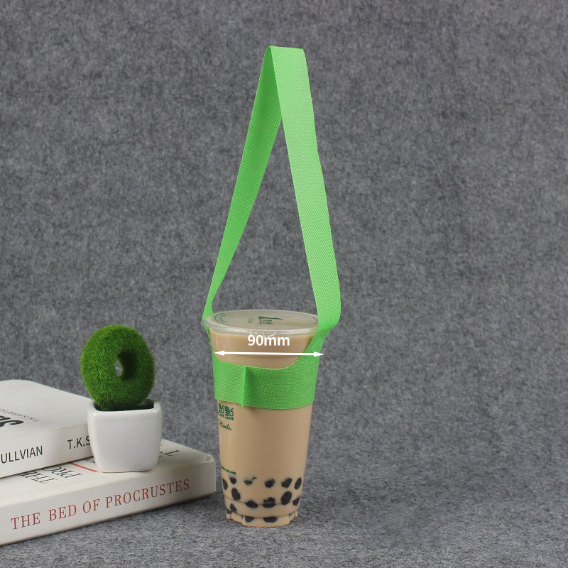 Non-woven Bubble Tea Cup Handle