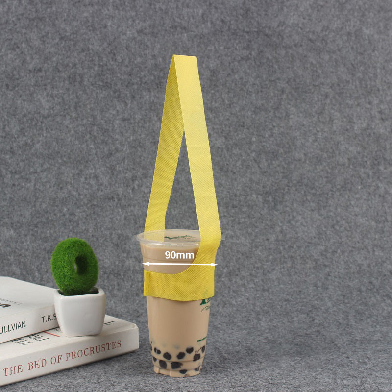 Non-woven Bubble Tea Cup Handle