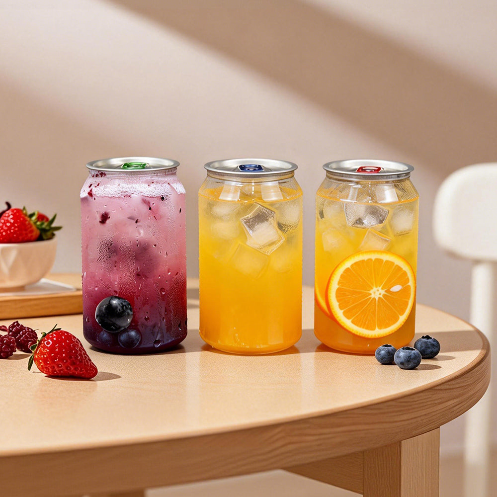 PET Pull-Tab Can | Clear PET Beverage Can