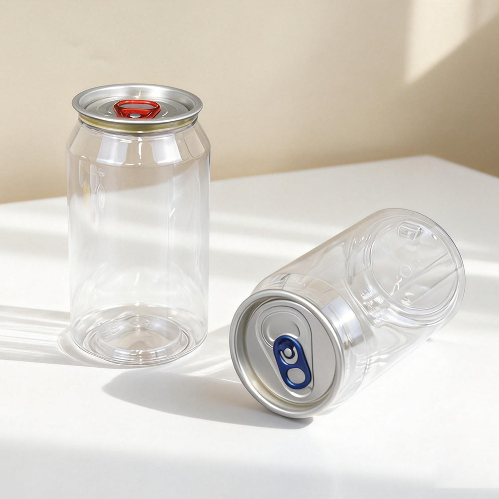 PET Pull-Tab Can | Clear PET Beverage Can