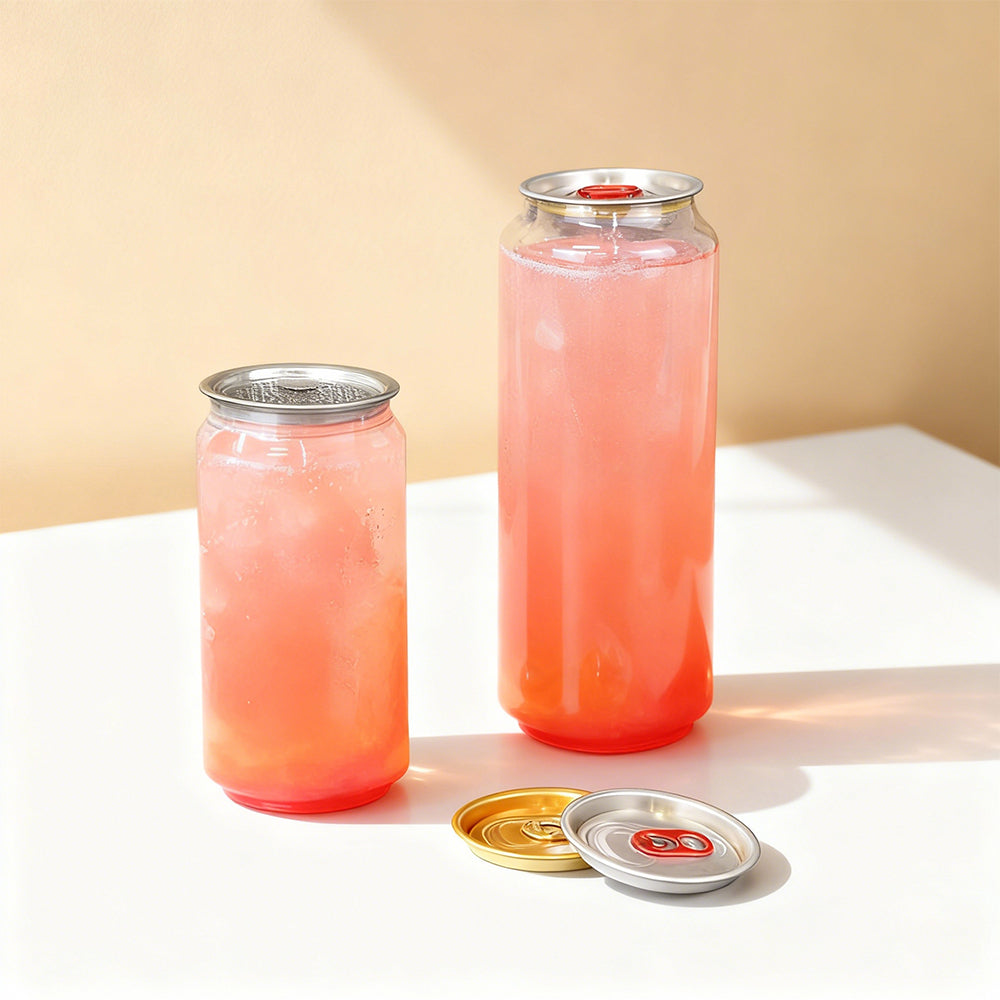 PET Pull-Tab Can | Clear PET Beverage Can