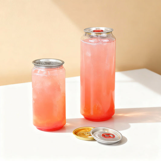 PET Pull-Tab Can | Clear PET Beverage Can