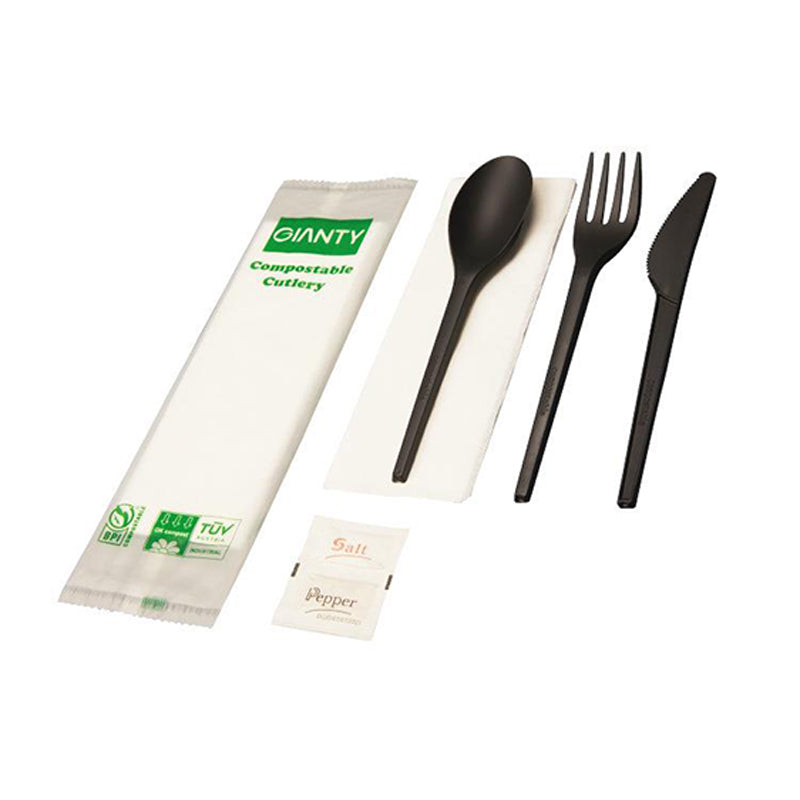 PLA Cutlery Black