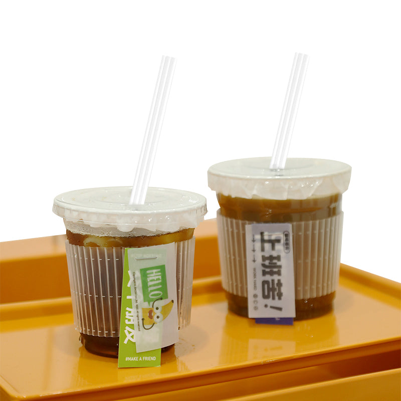 PLA Biodegradable Stirrer Triple-hole Straw
