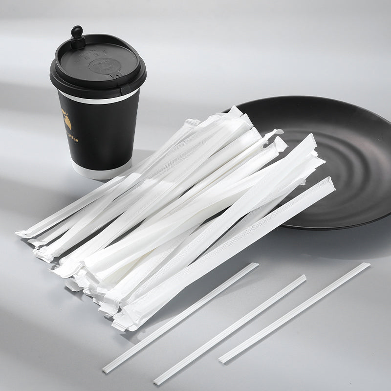 PLA Biodegradable Stirrer Triple-hole Straw