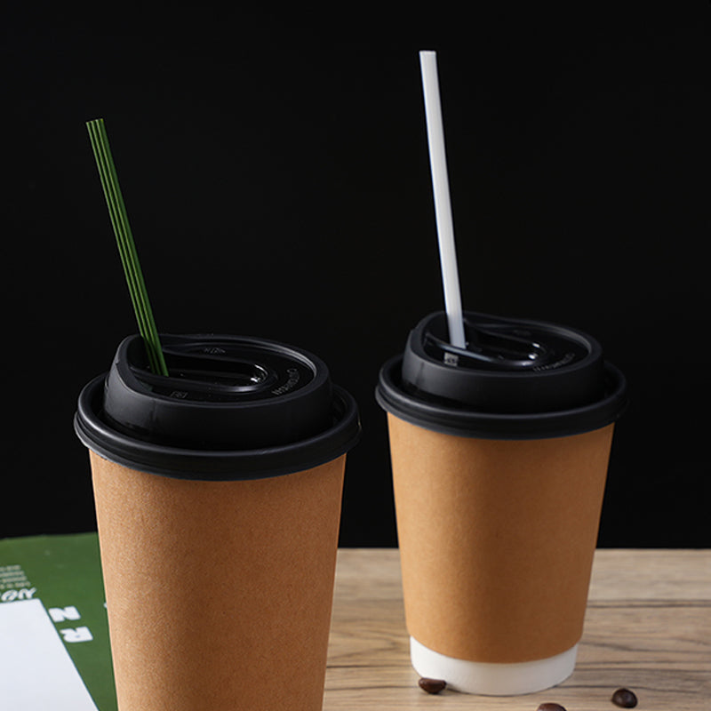 PLA Biodegradable Stirrer Triple-hole Straw