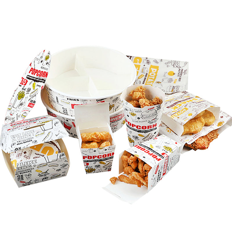 Paper Fried Chicken Snack Platter