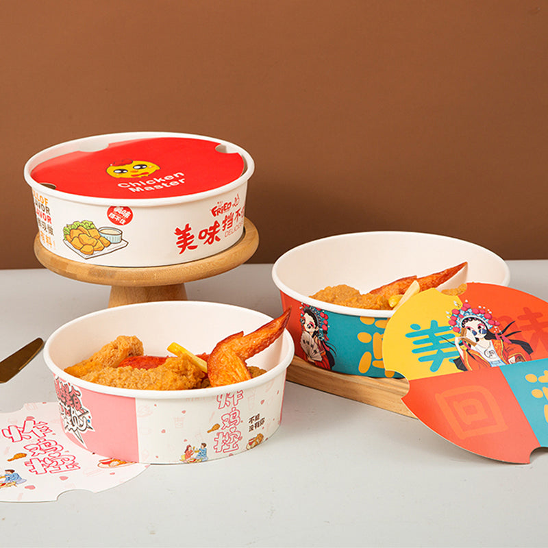 Paper Fried Chicken Snack Platter