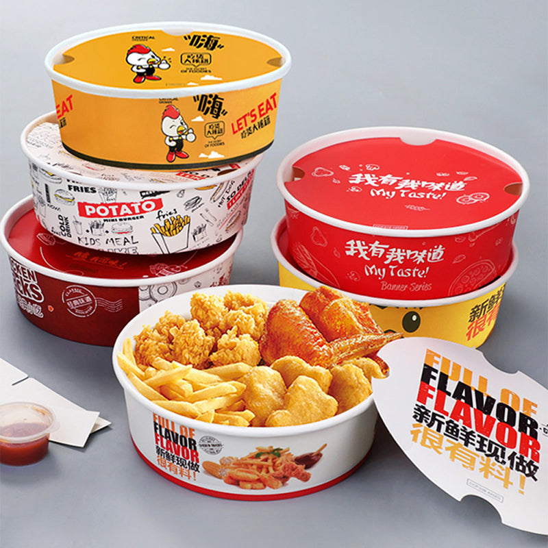 Paper Fried Chicken Snack Platter