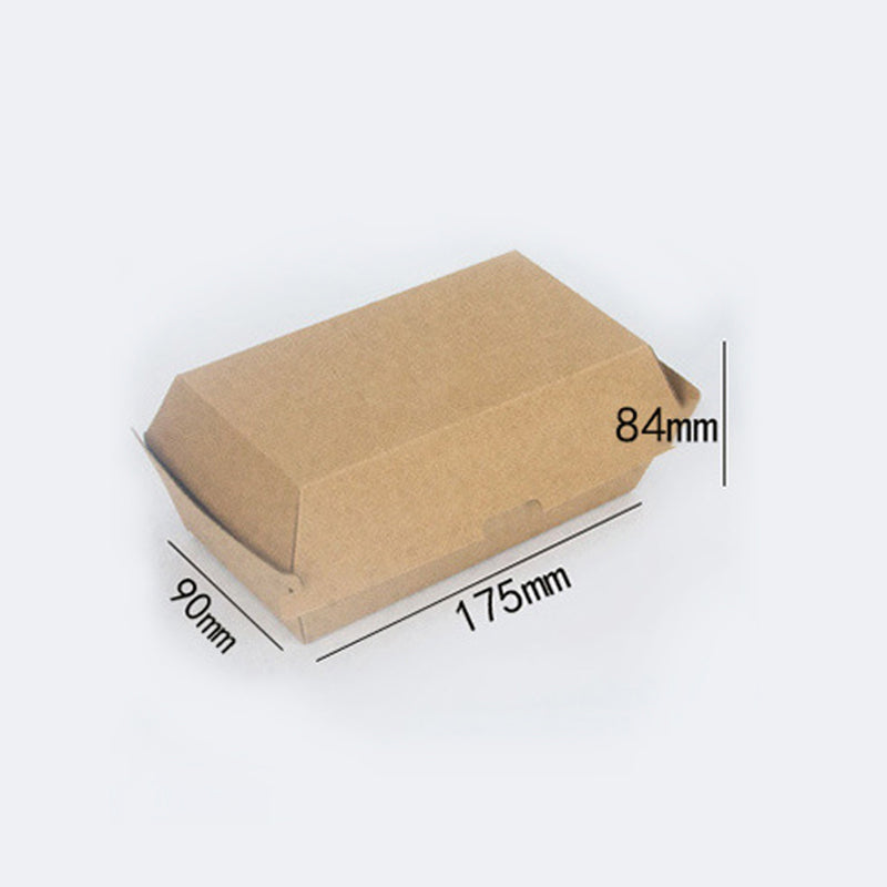 Kraft Paper Hamburger box