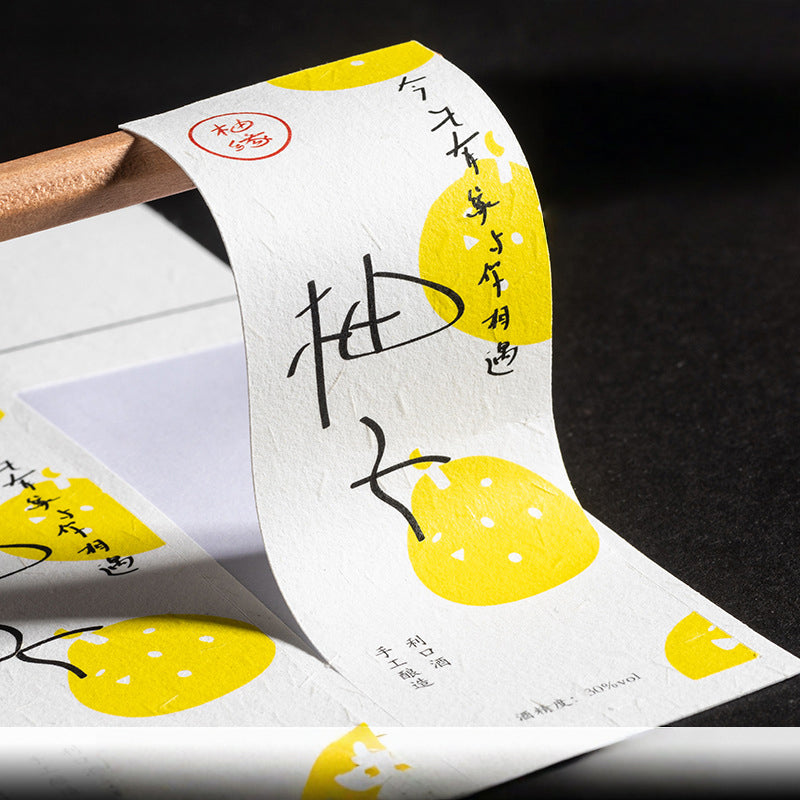Bubble Tea Cup Paper Sticker