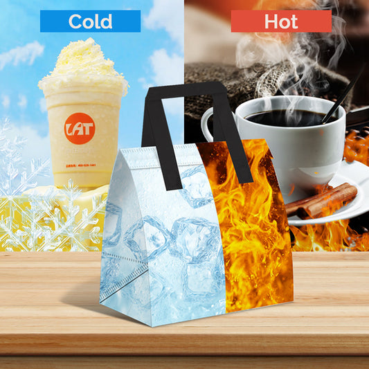 Non-woven Aluminum Foil Insulated Bag Keep Cold or Hot