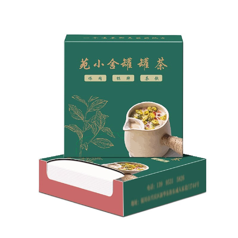 Paper Box Wrapped Napkins