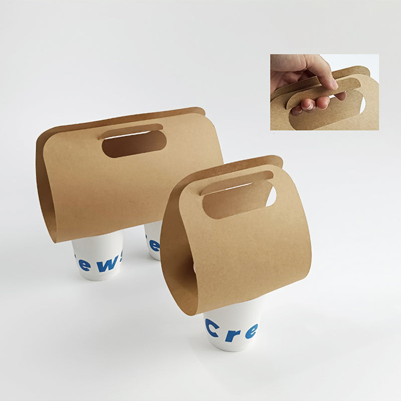 Paper Bubble Tea Cup Handle