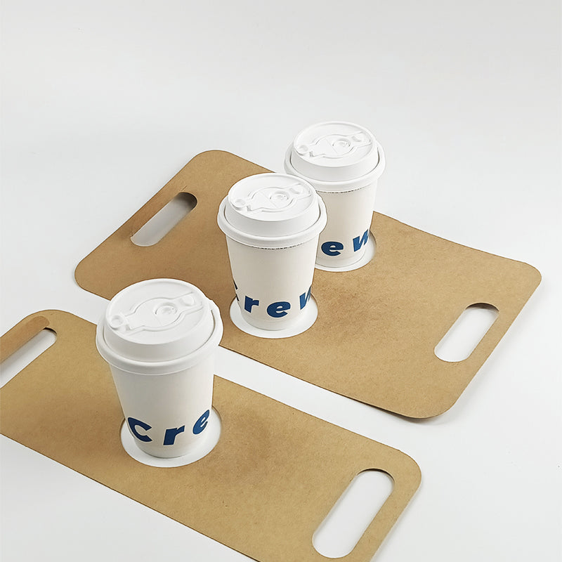 Paper Bubble Tea Cup Handle