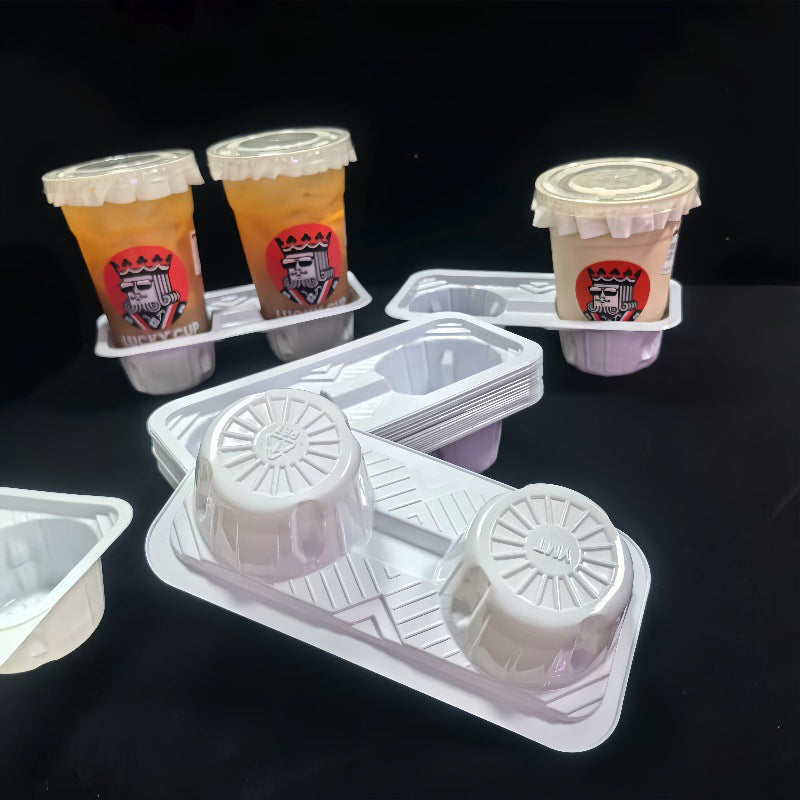 Plastic Bubble Tea Cup Holder
