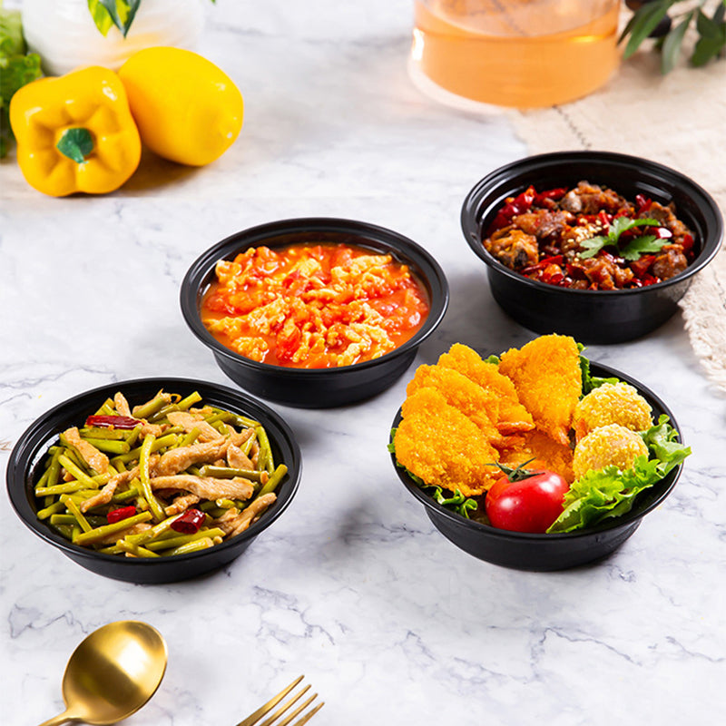 Plastic Round Food Containers #MS-FC03