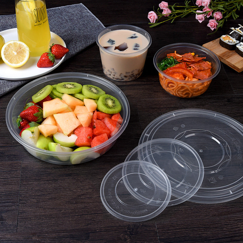 Plastic Round Food Containers #MS-FC04