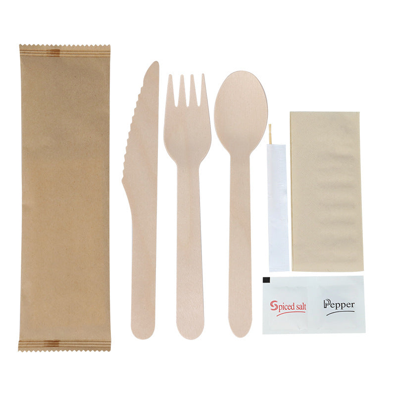 Wooden Cutlery Set